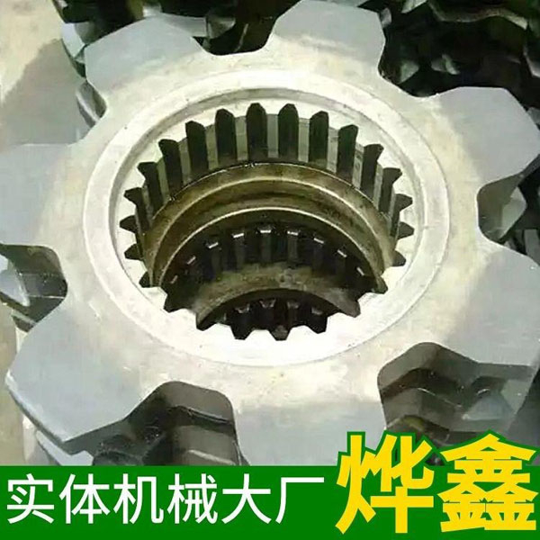 ?鏈輪分齒加工法；